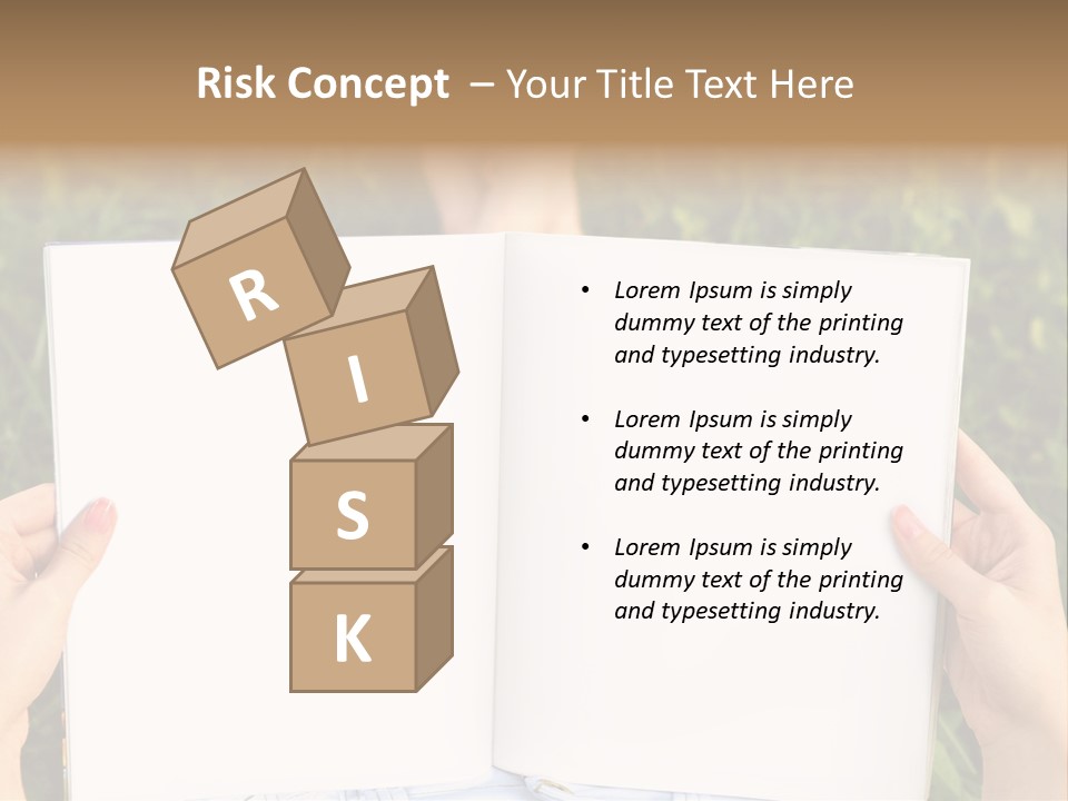 White Pages Study PowerPoint Template