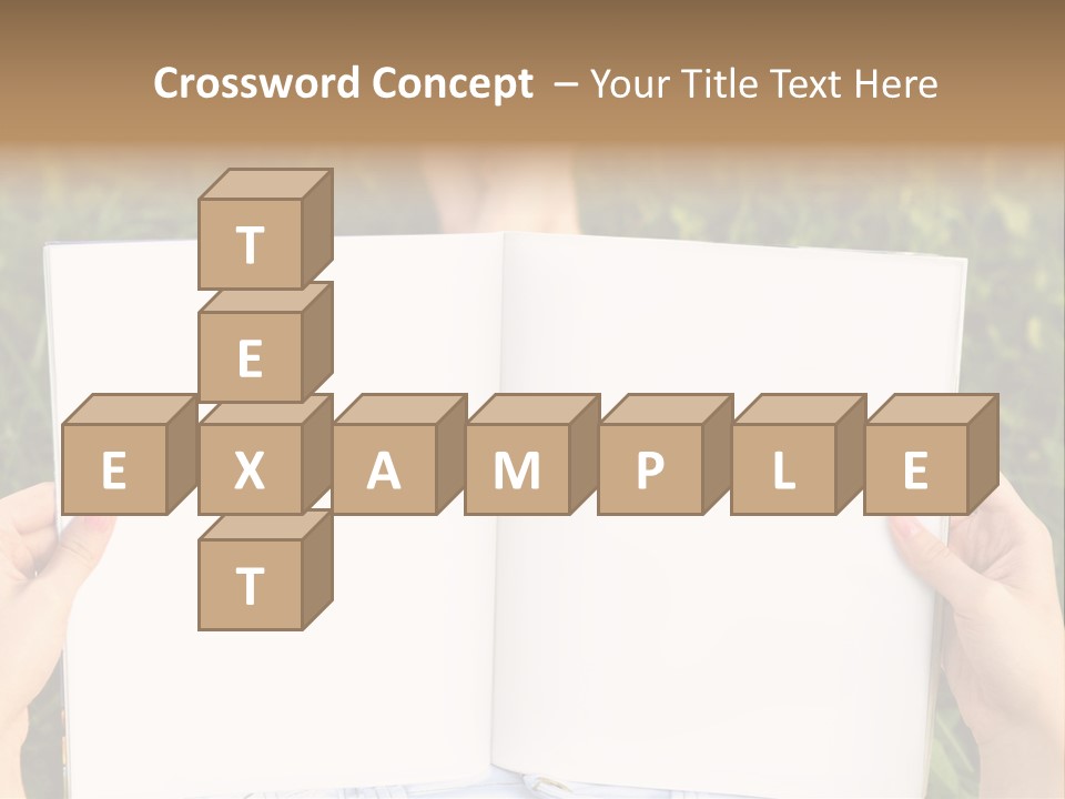 White Pages Study PowerPoint Template