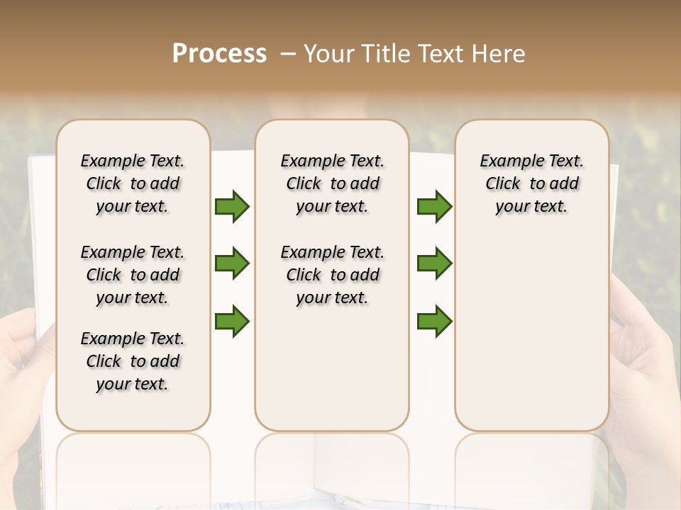 White Pages Study PowerPoint Template