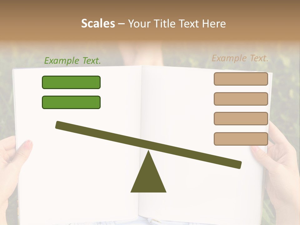 White Pages Study PowerPoint Template