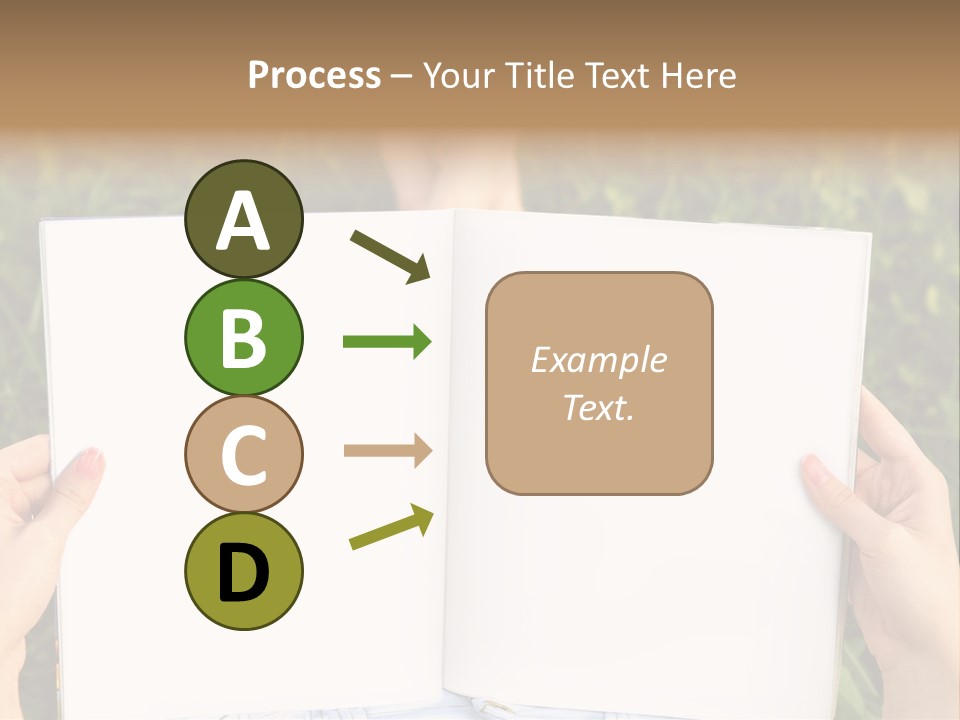 White Pages Study PowerPoint Template