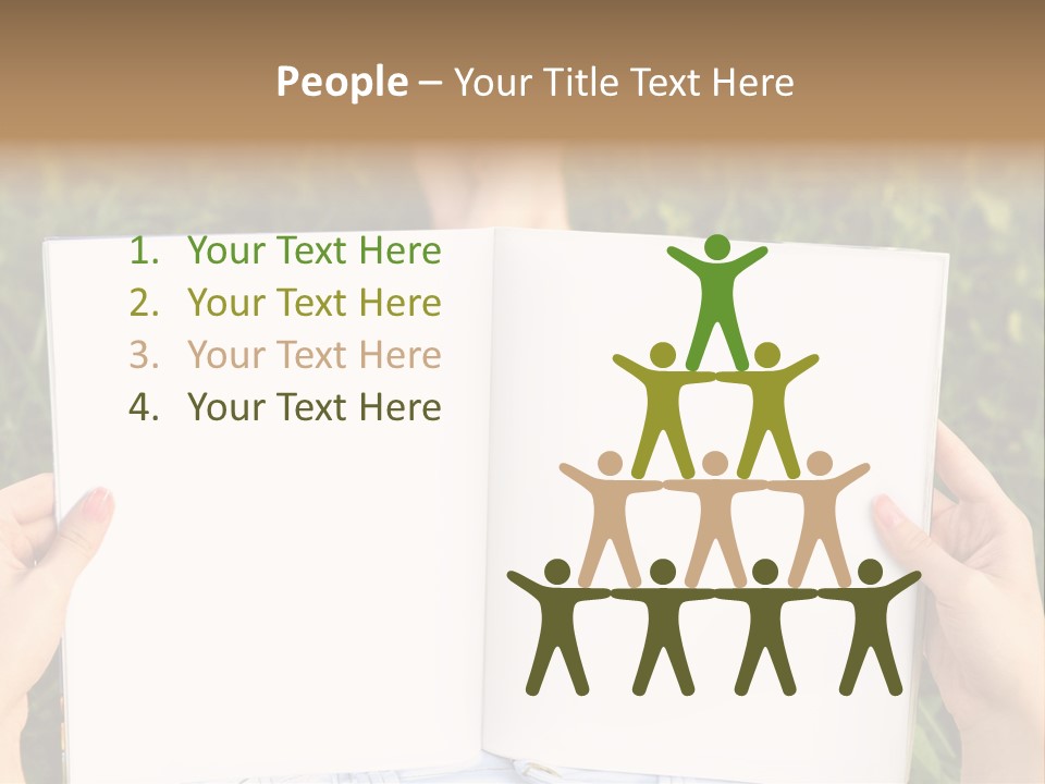 White Pages Study PowerPoint Template