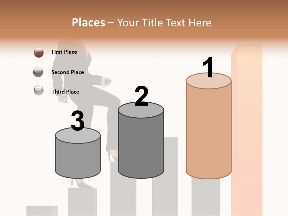 Stair Smart Note PowerPoint Template