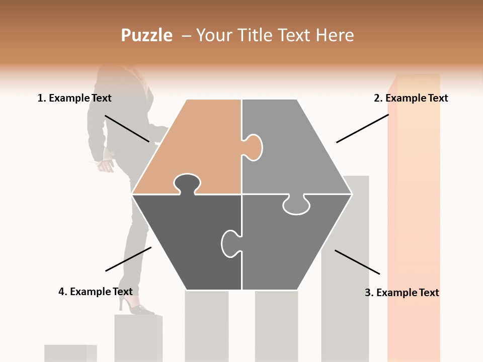 Stair Smart Note PowerPoint Template