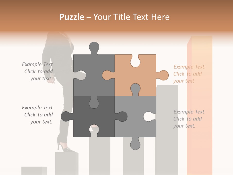 Stair Smart Note PowerPoint Template