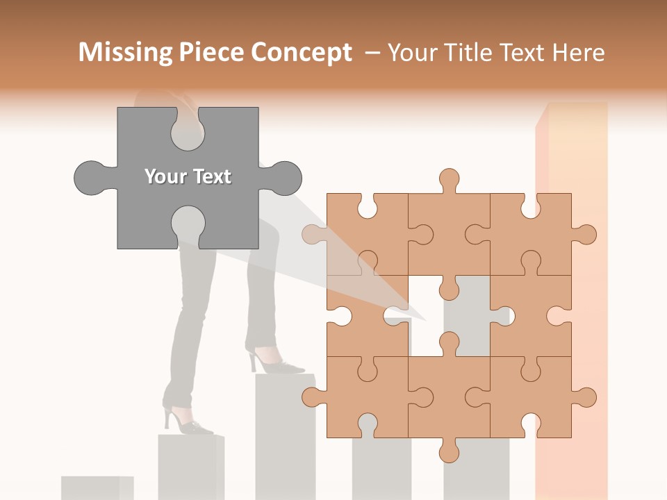 Stair Smart Note PowerPoint Template