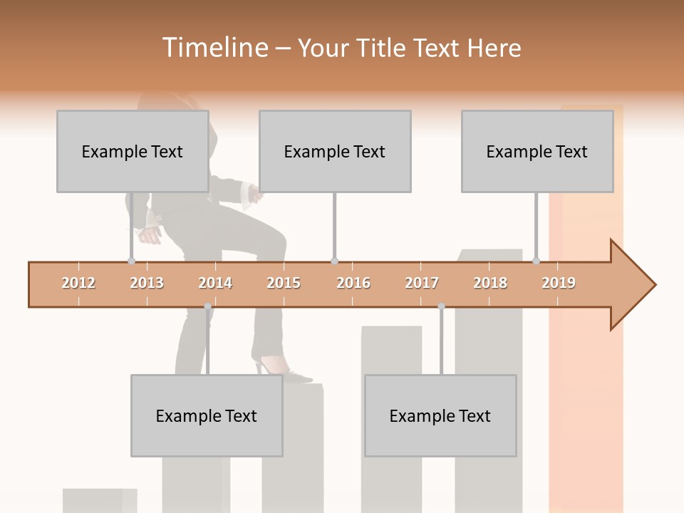 Stair Smart Note PowerPoint Template
