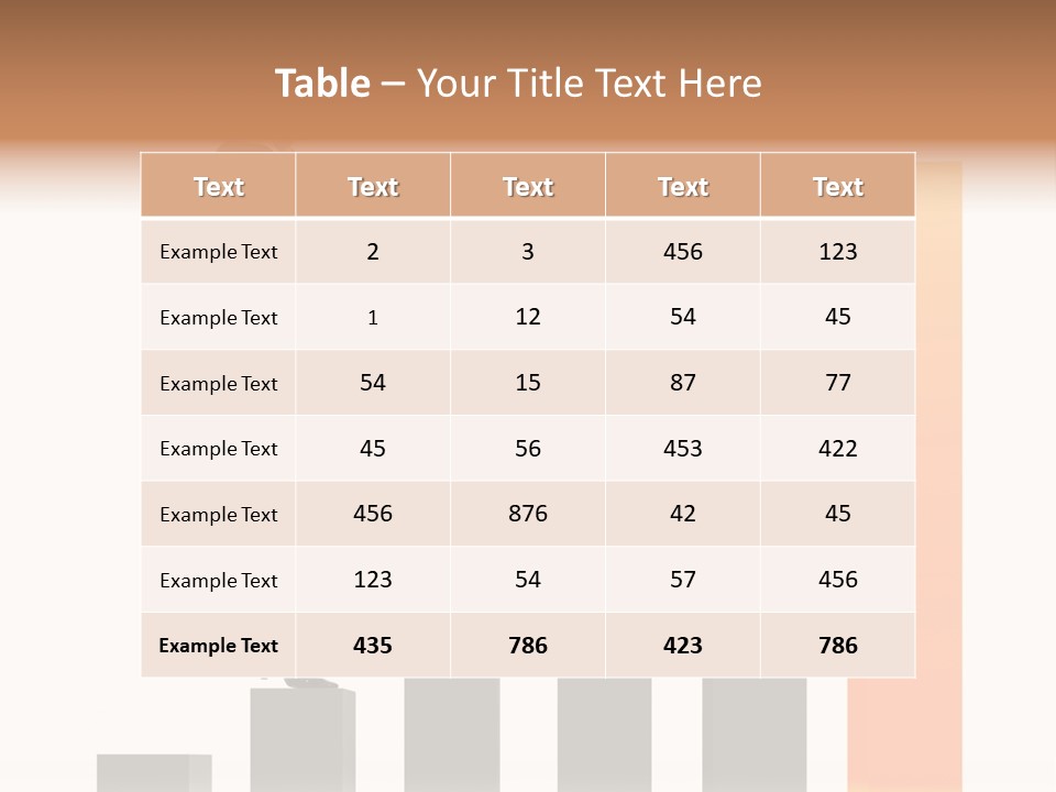 Stair Smart Note PowerPoint Template