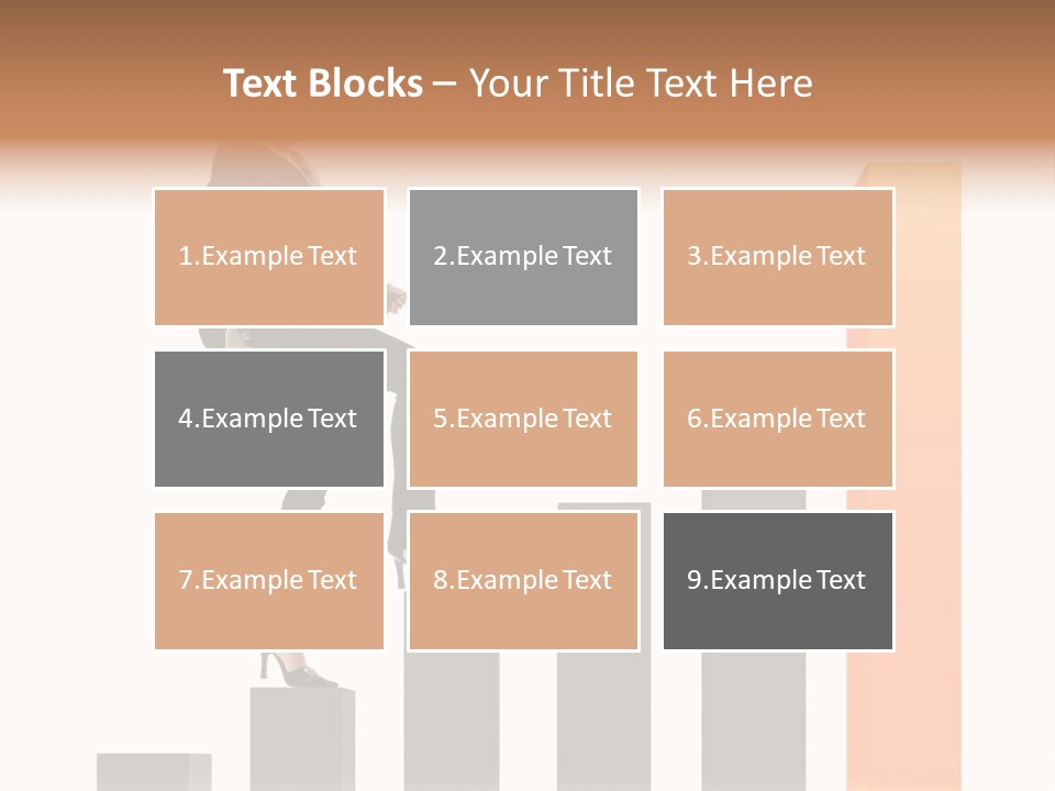 Stair Smart Note PowerPoint Template