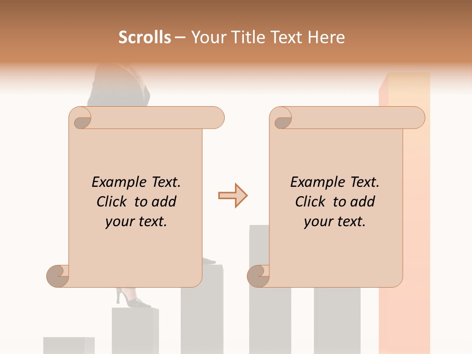 Stair Smart Note PowerPoint Template
