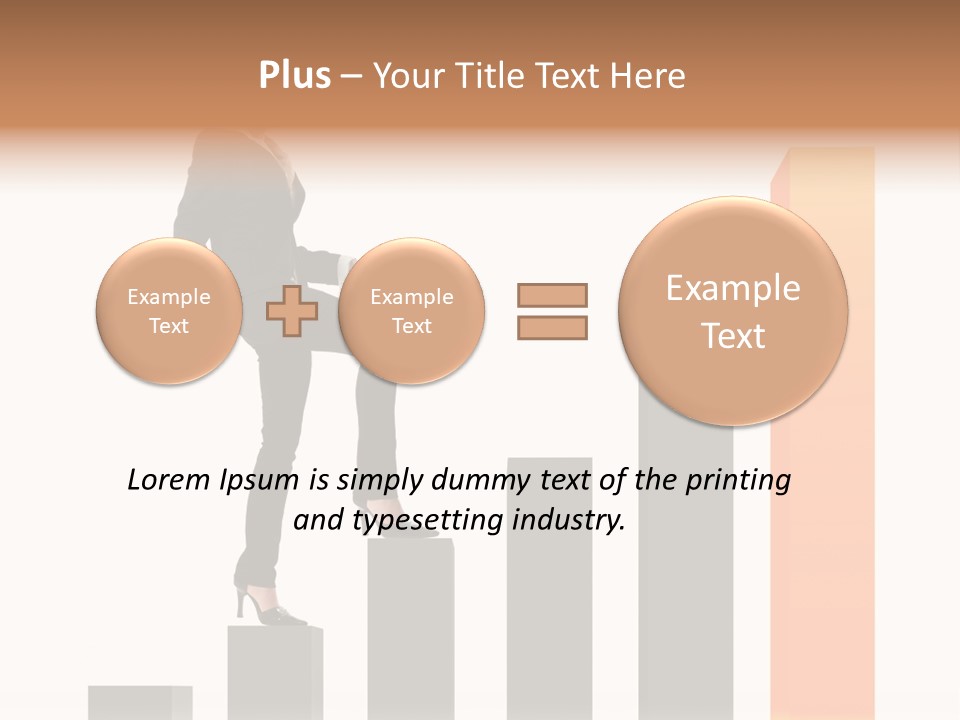 Stair Smart Note PowerPoint Template