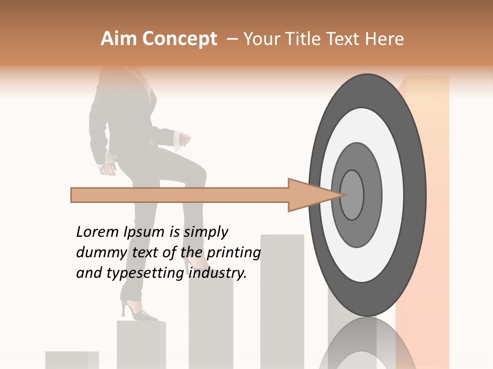 Stair Smart Note PowerPoint Template