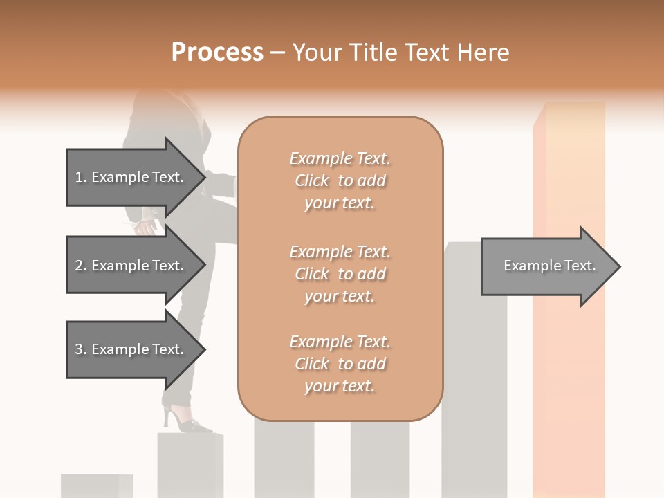 Stair Smart Note PowerPoint Template