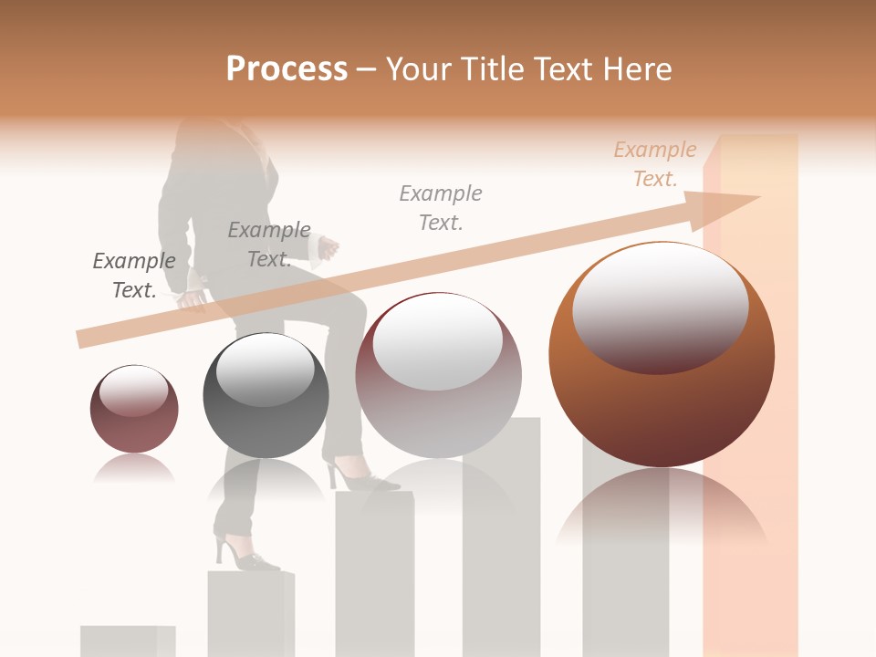 Stair Smart Note PowerPoint Template