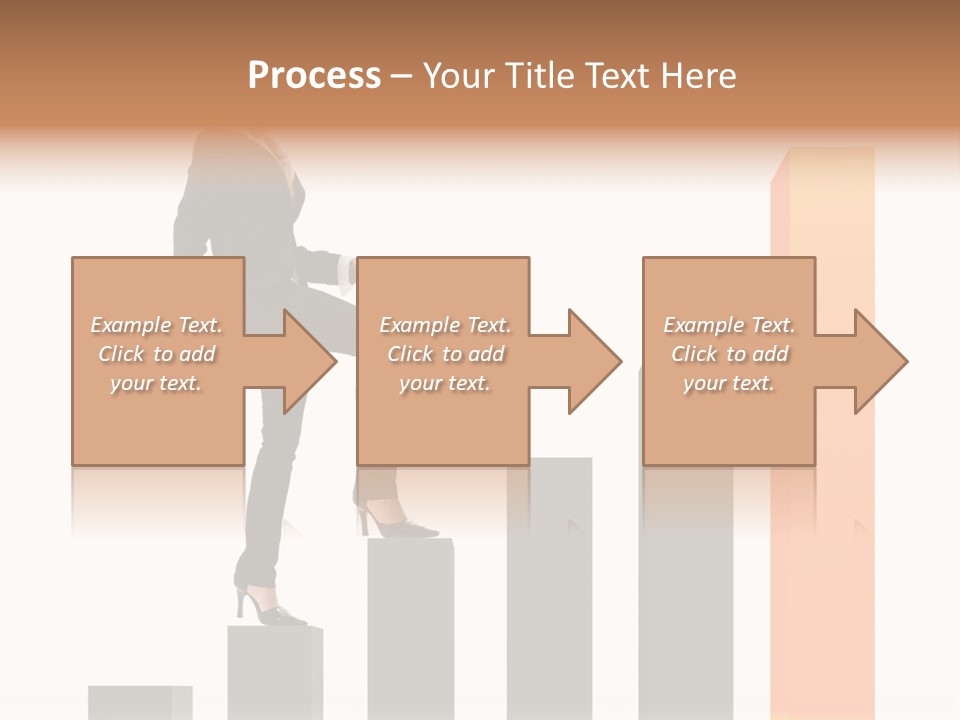Stair Smart Note PowerPoint Template