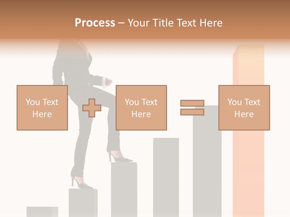 Stair Smart Note PowerPoint Template
