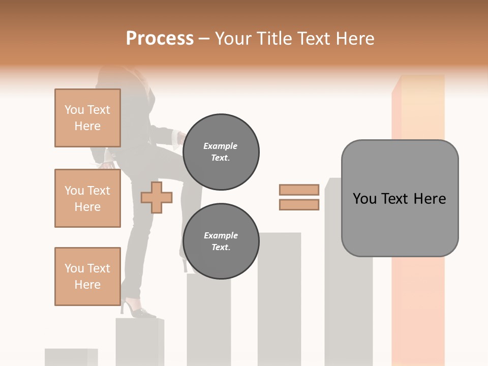 Stair Smart Note PowerPoint Template