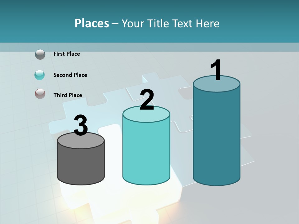 Unity Glow Link PowerPoint Template