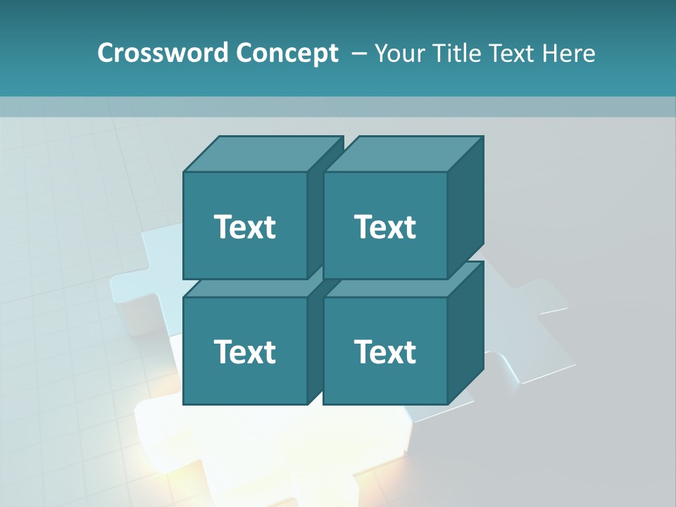 Unity Glow Link PowerPoint Template
