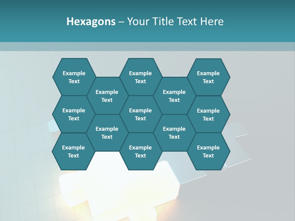 Unity Glow Link PowerPoint Template