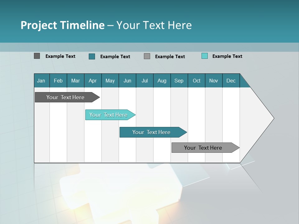 Unity Glow Link PowerPoint Template