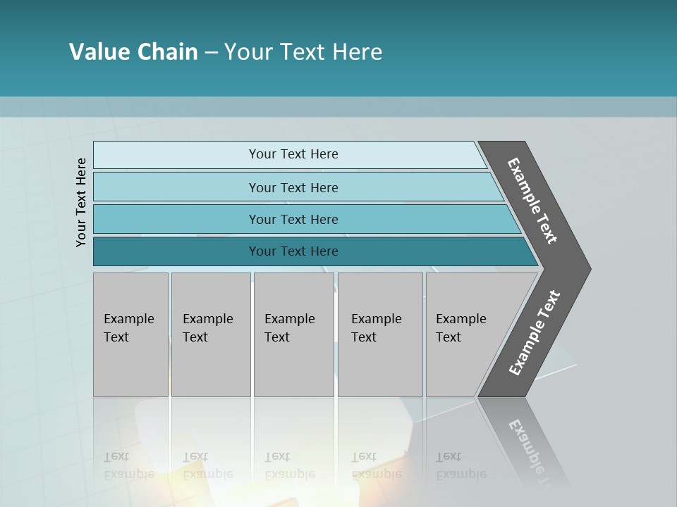 Unity Glow Link PowerPoint Template