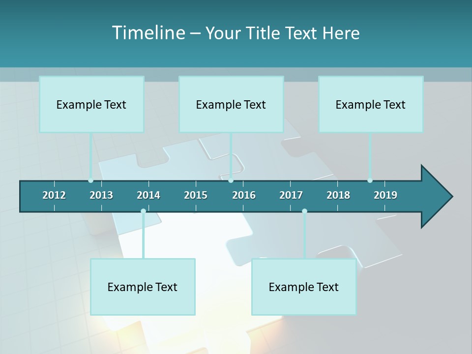 Unity Glow Link PowerPoint Template