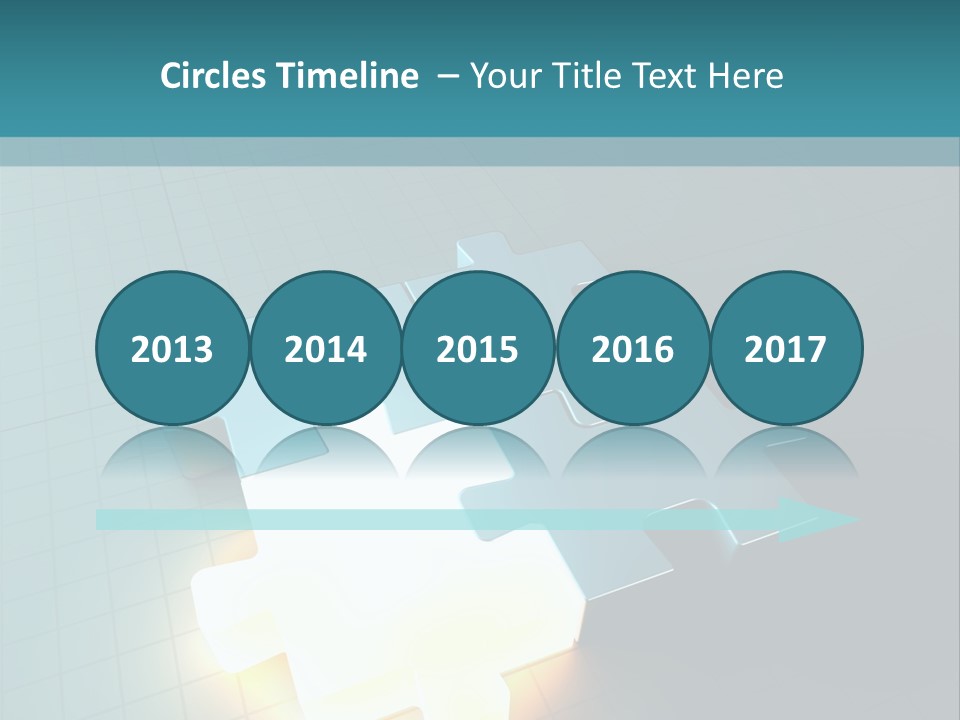 Unity Glow Link PowerPoint Template