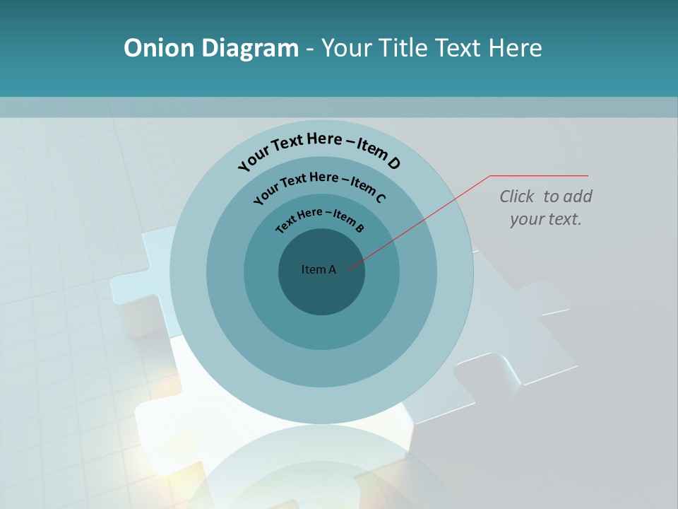 Unity Glow Link PowerPoint Template