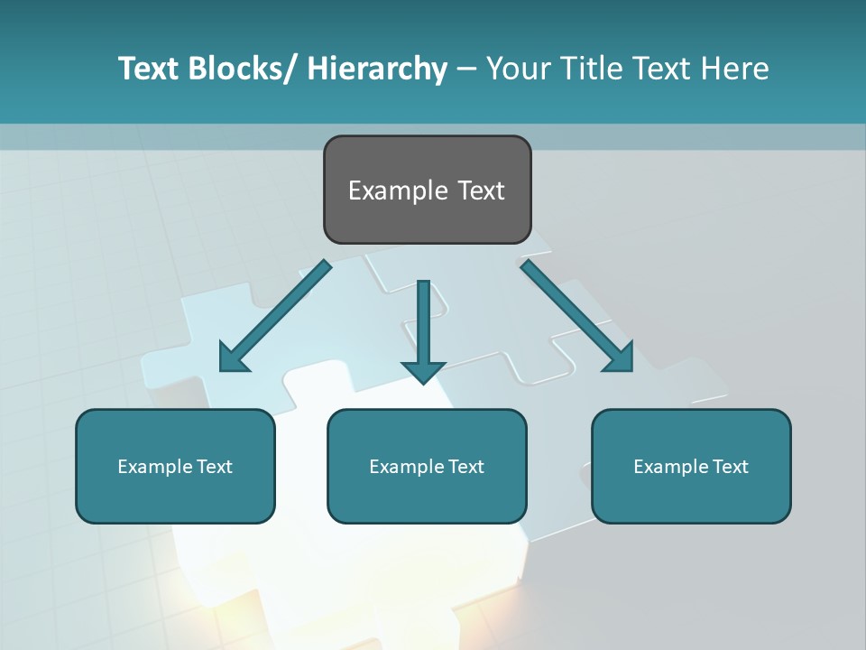 Unity Glow Link PowerPoint Template