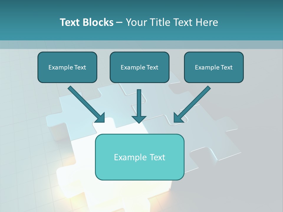 Unity Glow Link PowerPoint Template