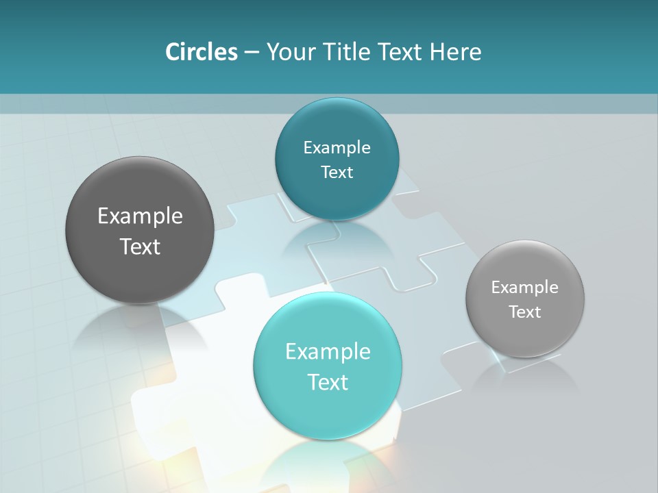 Unity Glow Link PowerPoint Template