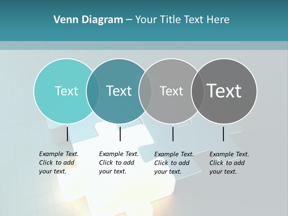 Unity Glow Link PowerPoint Template