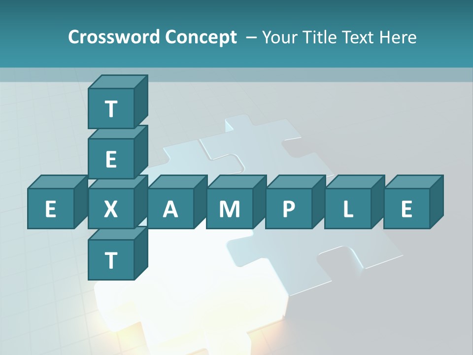 Unity Glow Link PowerPoint Template