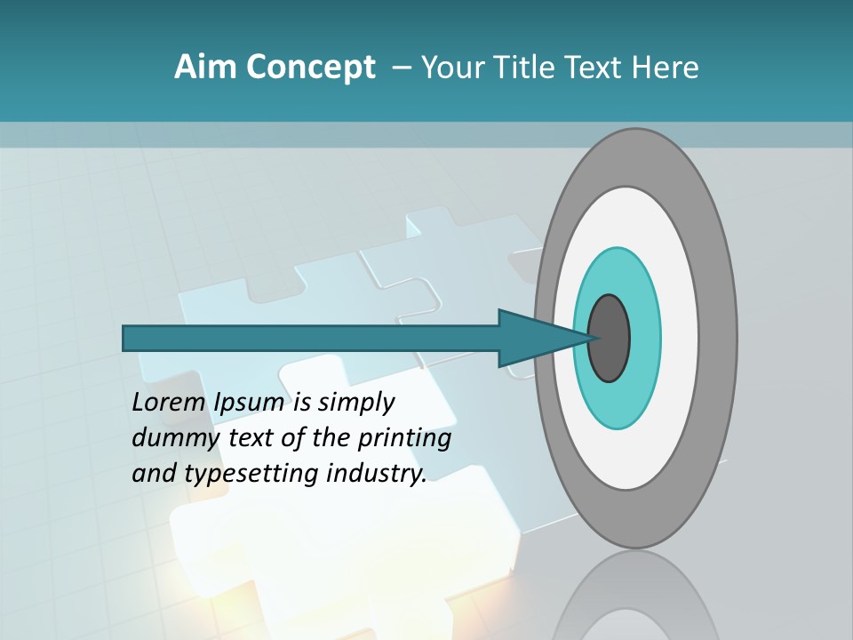 Unity Glow Link PowerPoint Template