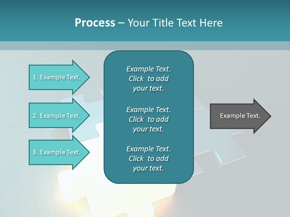 Unity Glow Link PowerPoint Template
