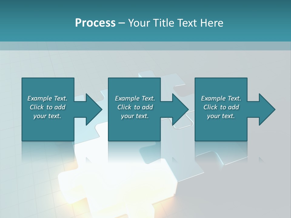 Unity Glow Link PowerPoint Template