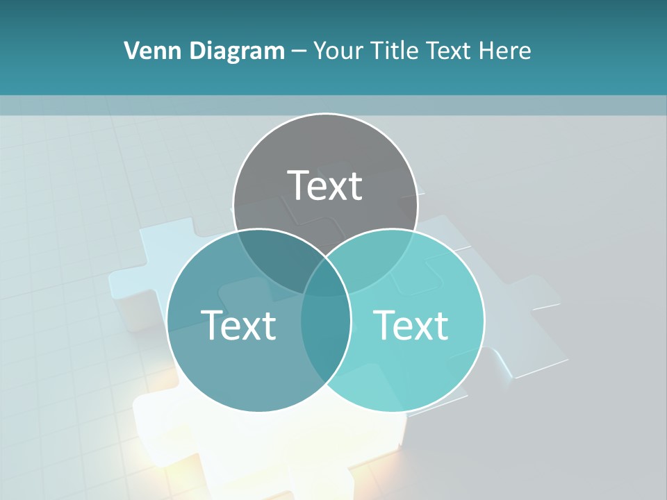 Unity Glow Link PowerPoint Template