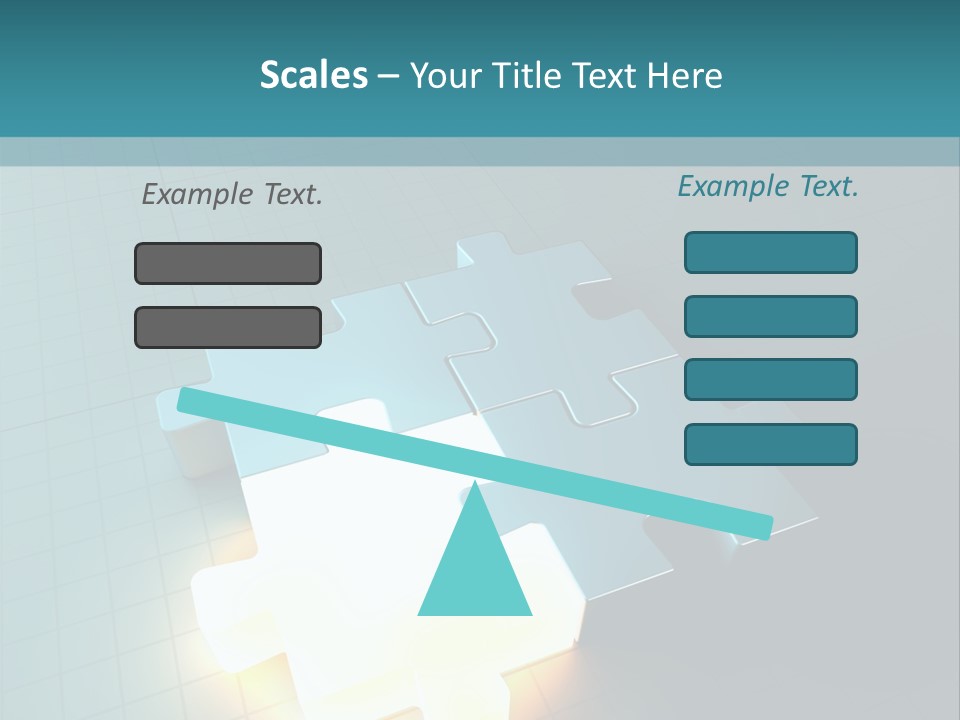 Unity Glow Link PowerPoint Template