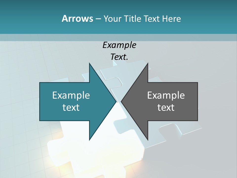 Unity Glow Link PowerPoint Template