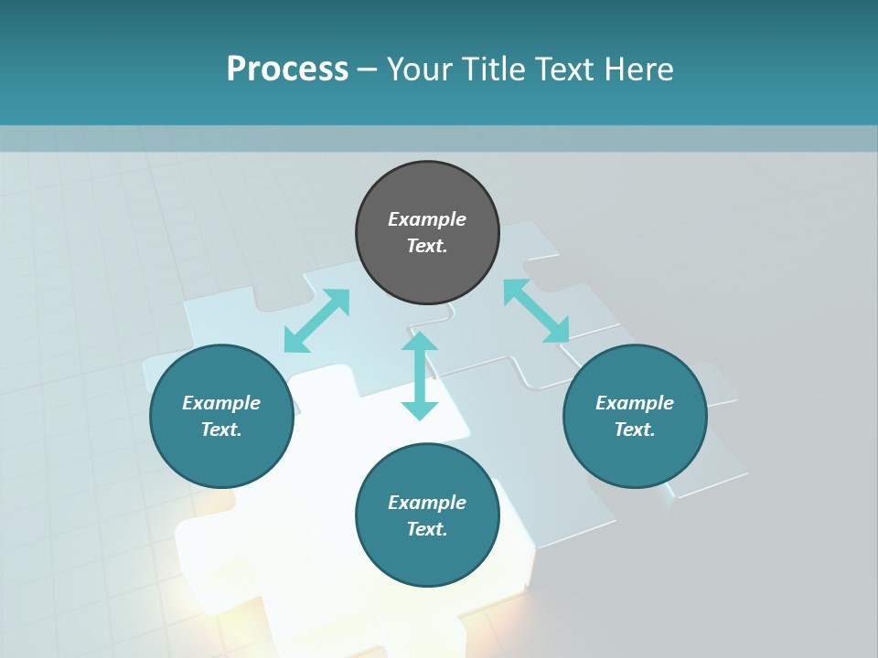 Unity Glow Link PowerPoint Template