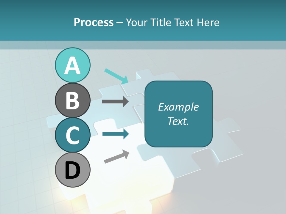 Unity Glow Link PowerPoint Template