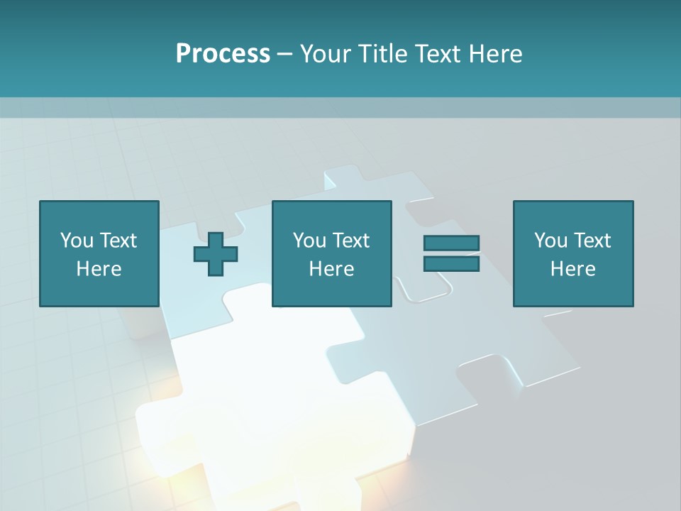 Unity Glow Link PowerPoint Template