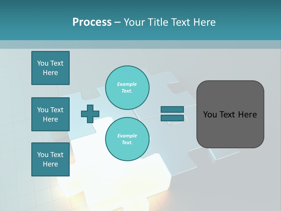Unity Glow Link PowerPoint Template