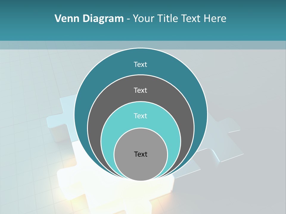 Unity Glow Link PowerPoint Template