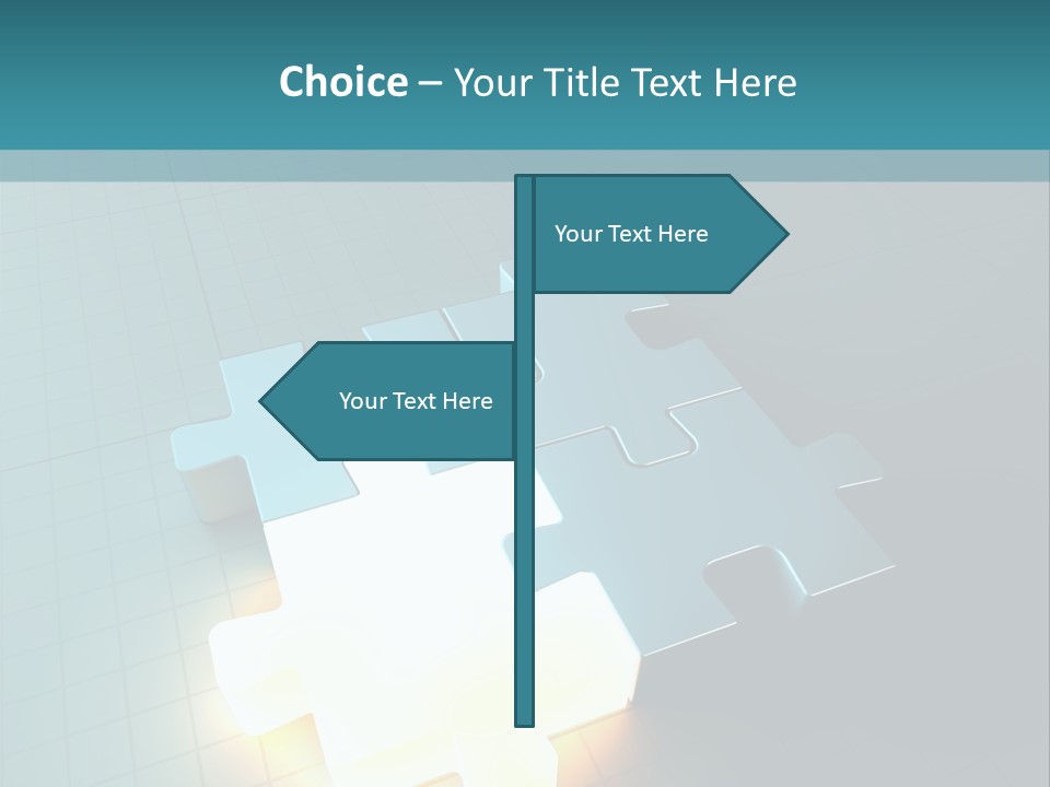 Unity Glow Link PowerPoint Template