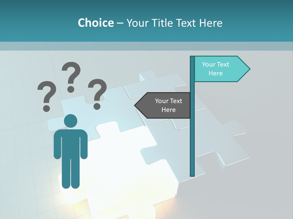 Unity Glow Link PowerPoint Template