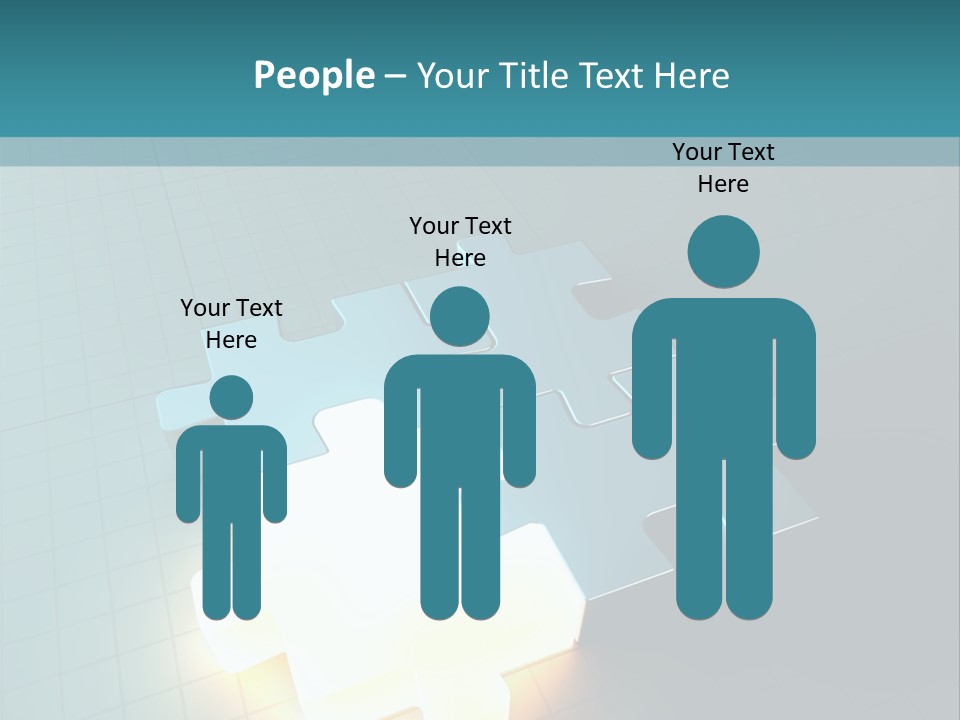 Unity Glow Link PowerPoint Template