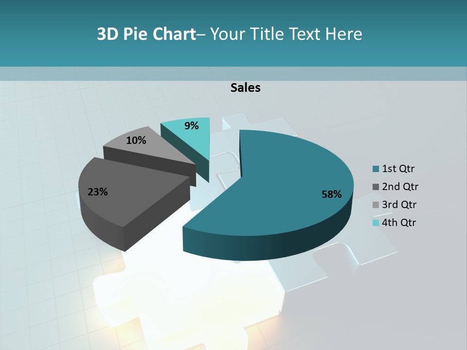 Unity Glow Link PowerPoint Template