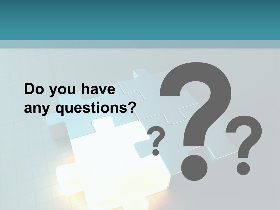 Unity Glow Link PowerPoint Template